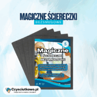 Magiczne Ściereczki Bezsmugowe Premium - 5szt.